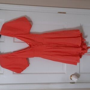 NWT FREE PEOPLE WATERMELON DRESS SZ S